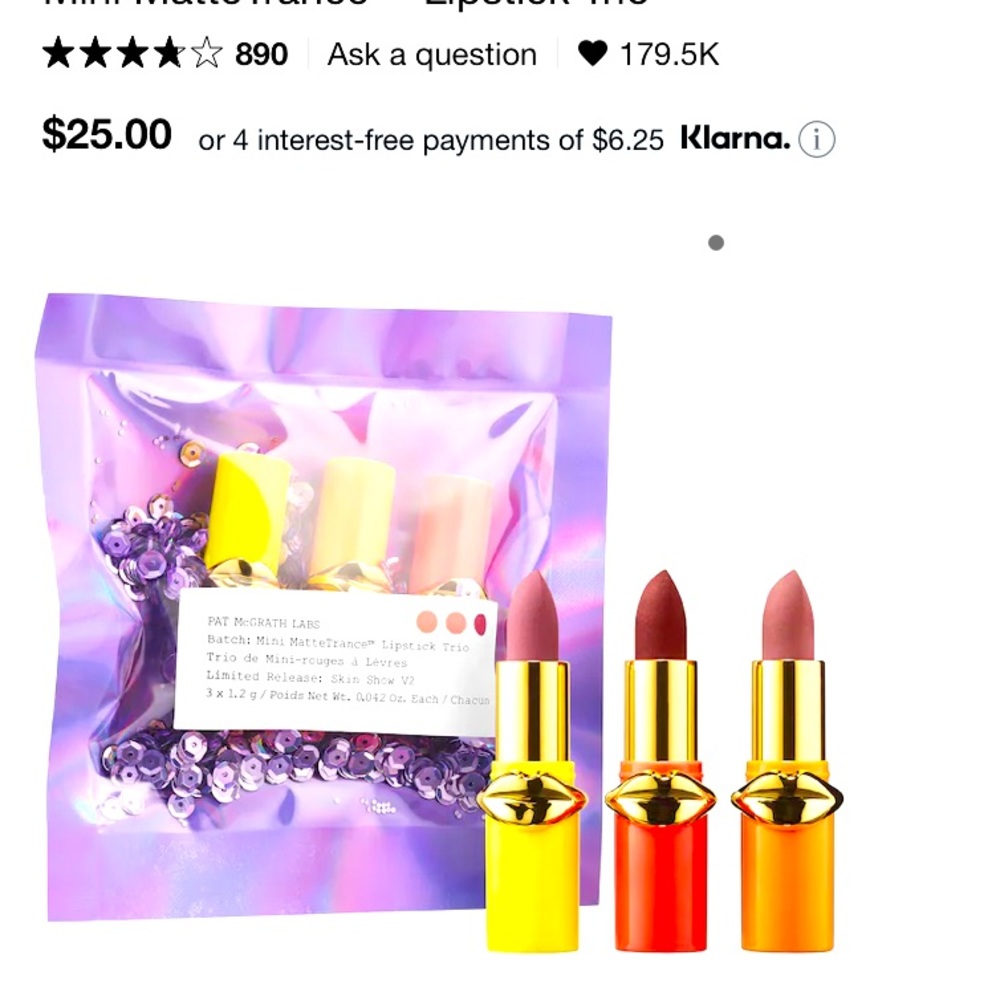 💄 Lipstick trio 💄